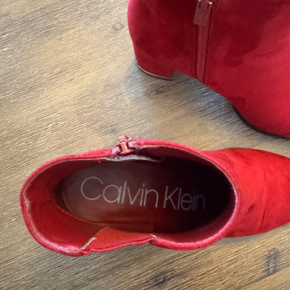 Calvin Klein Suede Ankle boots - Picture 9 of 12